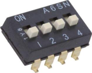 OMRON Electronic Components Switch: DIP-SWITCH; Poles