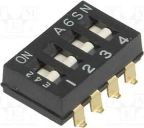 OMRON Electronic Components Switch: DIP-SWITCH; Poles