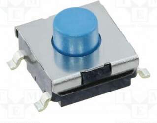 OMRON Microswitch TACT; SPST-NO; SMT; none