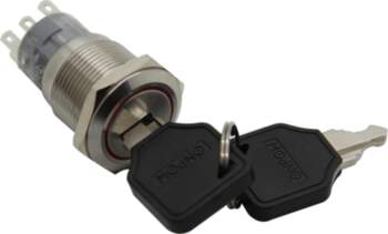 ONPOW Switch: key switch; Stabl.pos: