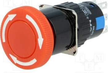 ONPOW Switch: push-button; Pos: 2; SPDT