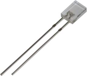 OPTOSUPPLY LED; blue; rectangular; 2x5x7mm; 500÷750mcd