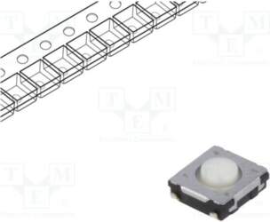 PANASONIC Microswitch TACT; SPST; Pos: 2