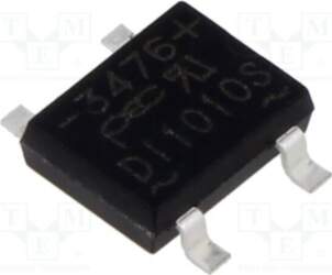 PanJit Semiconductor Bridge rectifier: single-phase; Urmax: