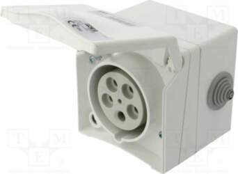 PCE Connector: AC supply 3-phase; socket