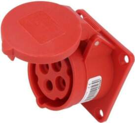 PCE Connector: AC supply 3-phase; socket