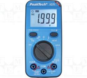 PEAKTECH Digital multimeter; LCD; 3,5