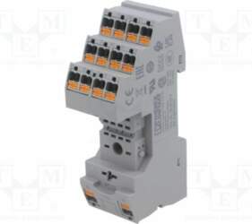 PHOENIX CONTACT Socket; for DIN rail