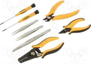 PIERGIACOMI Tools set: general purpose; bag
