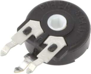 PIHER Potentiometer: mounting; 100kΩ; single turn