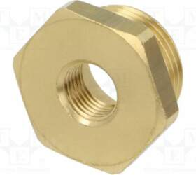 PNEUMAT Thread adapter; brass; Int.thread: