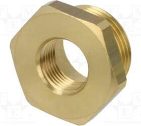 PNEUMAT Thread adapter; brass; Int.thread: