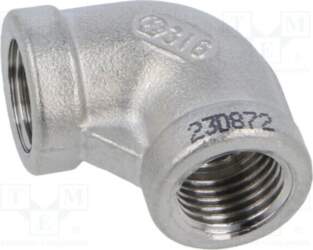 PNEUMAT Threaded fitting; angled 90°; max