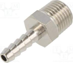 PNEUMAT Threaded fitting; connector pipe; nickel