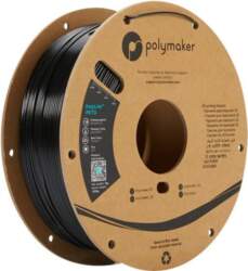 Polymaker PETG materiāls PolyLite Black, 1kg