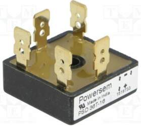 POWERSEM Bridge rectifier: three-phase; Urmax: 1600V