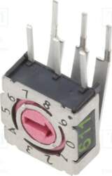 PTR HARTMANN Encoding switch; DEC/BCD; Pos: