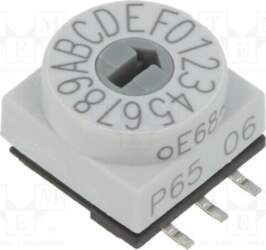PTR HARTMANN Encoding switch; HEX/BCD; Pos: