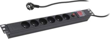 QOLTEC Plug socket strip: protective; Sockets: