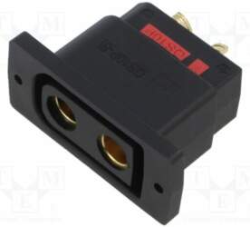 QS ELECTRONIC Connector: DC supply; socket