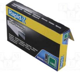 RAPID Staples; 8mm; flat; 2000pcs; TYP