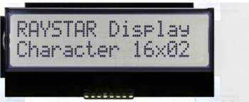 RAYSTAR OPTRONICS Display: LCD; alphanumeric; COG
