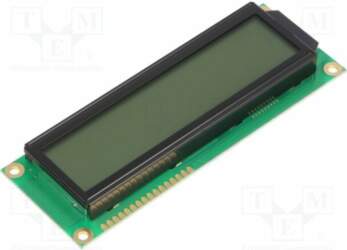 RAYSTAR OPTRONICS Display: LCD; alphanumeric; FSTN