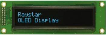 RAYSTAR OPTRONICS Display: OLED; alphanumeric; 20x2