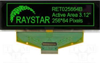 RAYSTAR OPTRONICS Display: OLED; graphical; 3