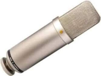 RØDE NTK microphone Silver Studio microphone