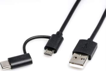 Roline USB 2.0 kabelis microB