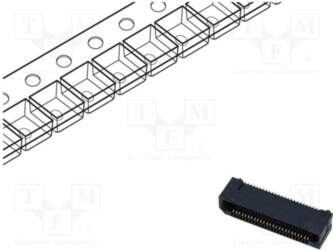 SAMTEC Connector: PCB to PCB; socket