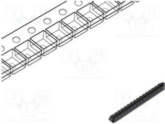 SAMTEC Connector: PCB to PCB; socket
