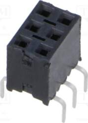 SAMTEC Connector: pin strips; socket; female
