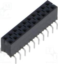 SAMTEC Connector: pin strips; socket; female