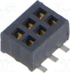 SAMTEC Connector: pin strips; socket; female
