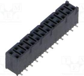 SAMTEC Connector: pin strips; socket; female