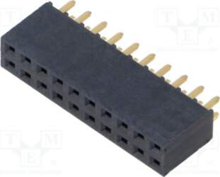 SAMTEC Connector: pin strips; socket; female