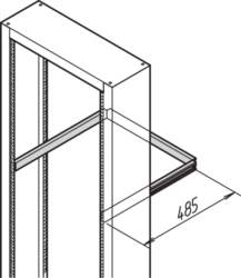 Schroff Labrack Cable Support Rail |