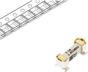 SCHURTER Fuse: fuse; ceramic; SMD; 1A