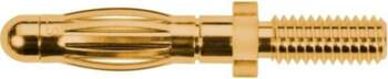 SCHUTZINGER Laboratory connector: 4mm banana; plug