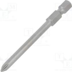 Screwdriver bit; Phillips; PH1; 1/4"; Overall