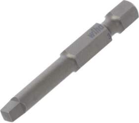 Screwdriver bit; square; RB3; 1/4"; Overall