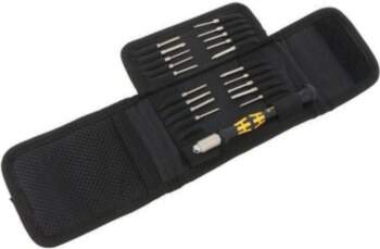 Screwdriver: precision-set; precision; ESD; Holder: Halfmoon