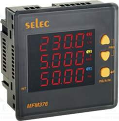 SELEC Meter: network parameters; on panel