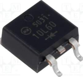 SHINDENGEN Diode: rectifying; SMD; 600V; 10A