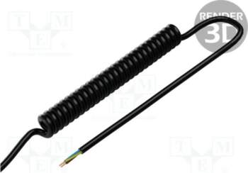 SIMECH Wire: coiled; 3G1.5mm2; unshielded
