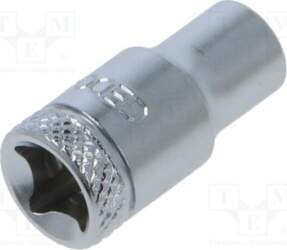 Socket: 6-angles; socket spanner; HEX 6mm