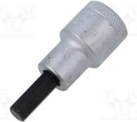 Socket: hex key-bit; HEX 8mm; 1/2"
