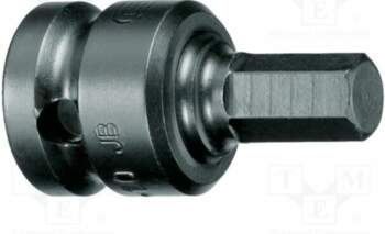 Socket: hex key-bit; HEX 8mm; 1/2"